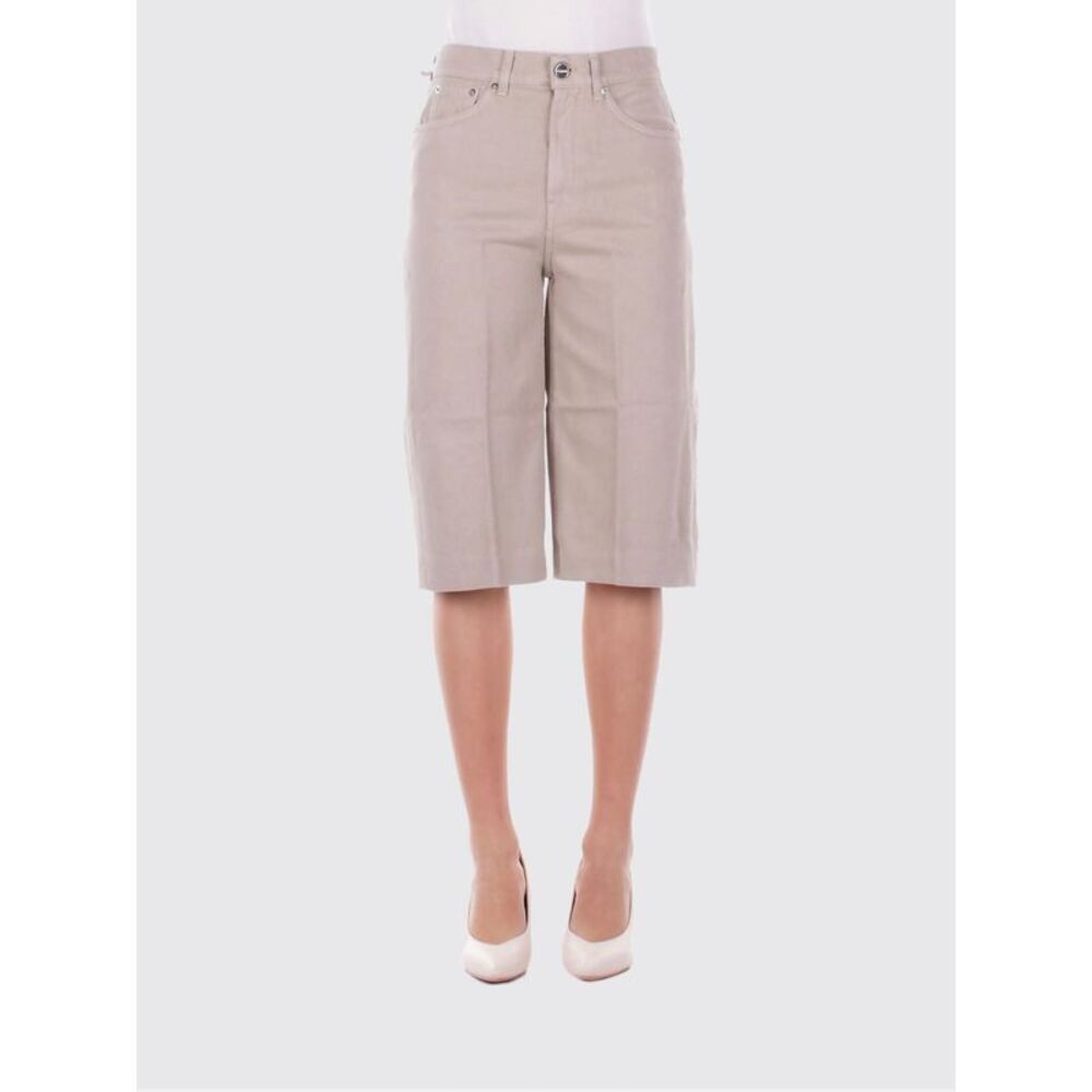 Dondup Women Cropped Cotton Trousers Dondup